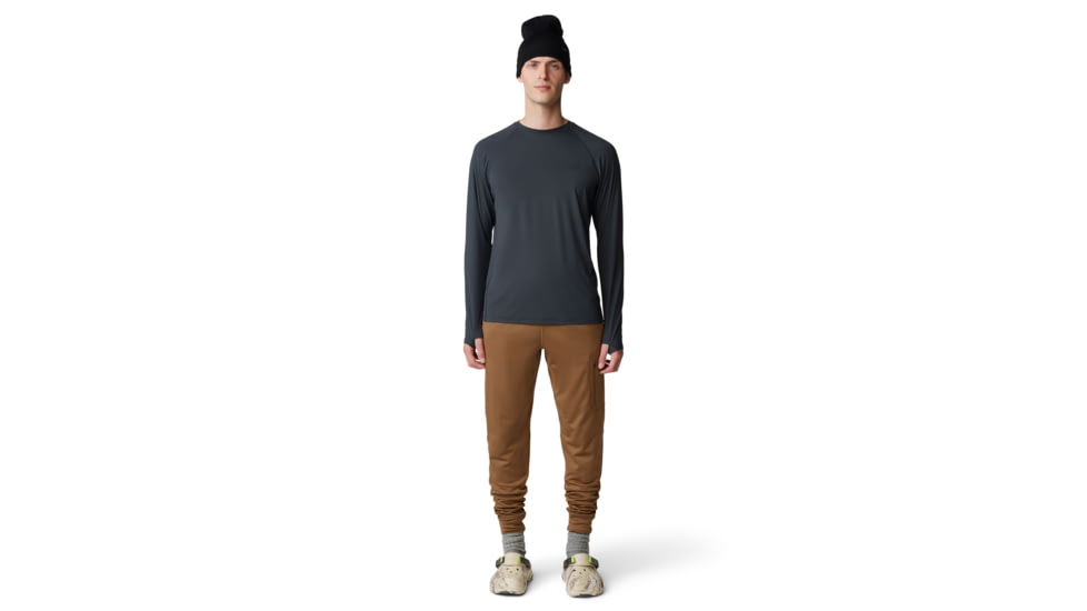 Mountain Hardwear Crater Lake Long Sleeve Tops - Mens, 004, XL, 1982421-004-XL