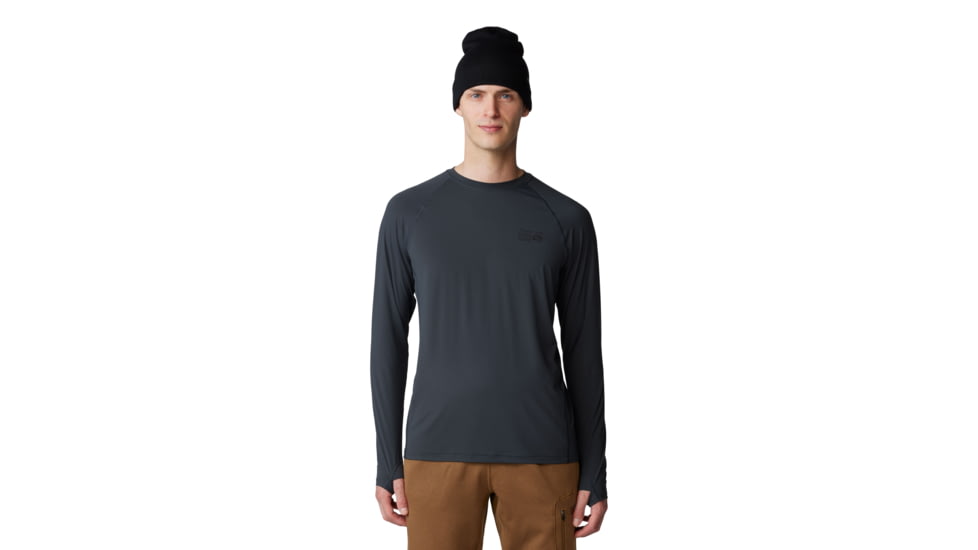 Mountain Hardwear Crater Lake Long Sleeve Tops - Mens, 004, XL, 1982421-004-XL