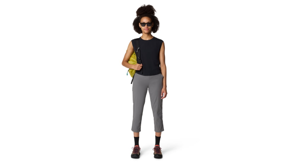 Mountain Hardwear Dynama Crop Pant - Womens, Sediment, XXSxR, 190423025169