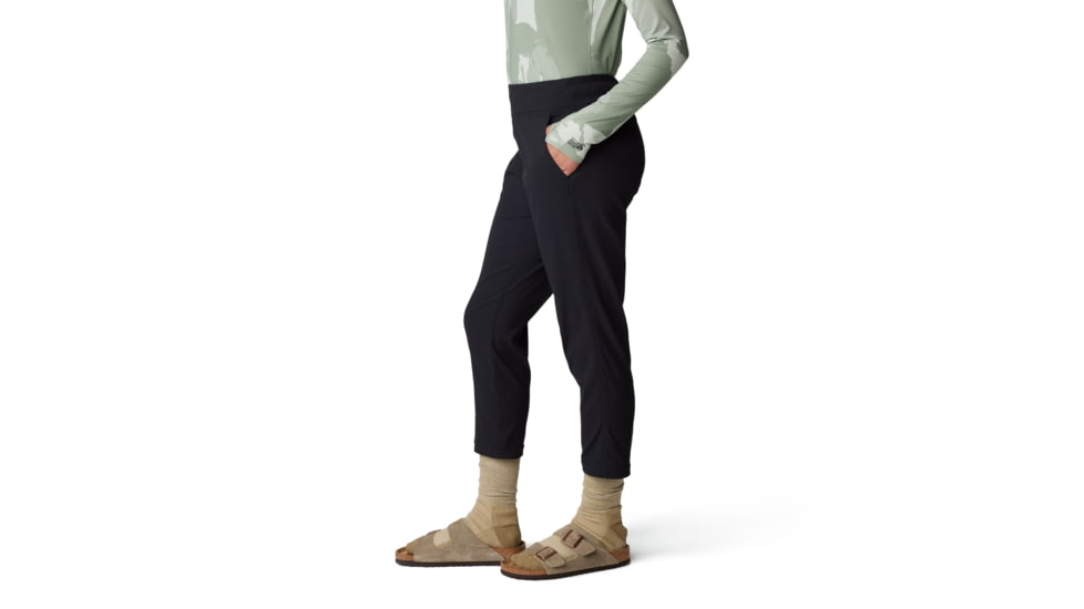 Mountain Hardwear Dynama Crop Pants - Women's, Black, MxR, 2095471-010-MxR