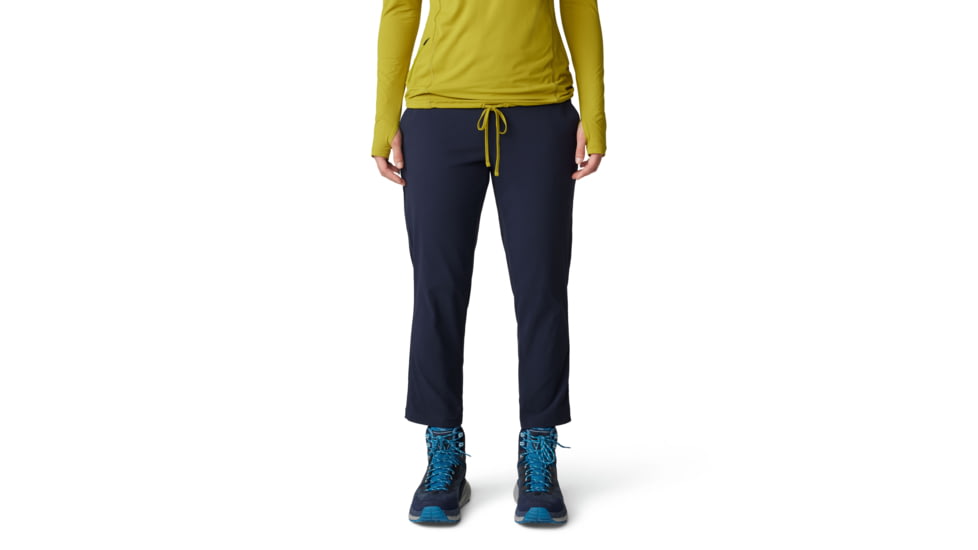 Mountain Hardwear Dynama Crop Pants - Women's, Abyss, SxR, 2095471-439-SxR