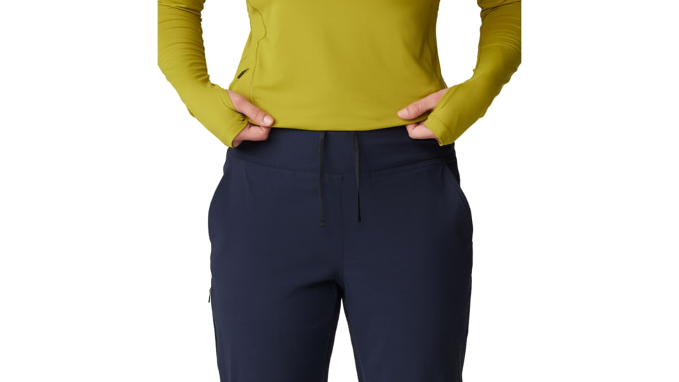 Mountain Hardwear Dynama Crop Pants - Women's, Abyss, SxR, 2095471-439-SxR