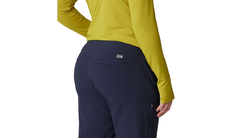 Mountain Hardwear Dynama Crop Pants - Women's, Abyss, SxR, 2095471-439-SxR