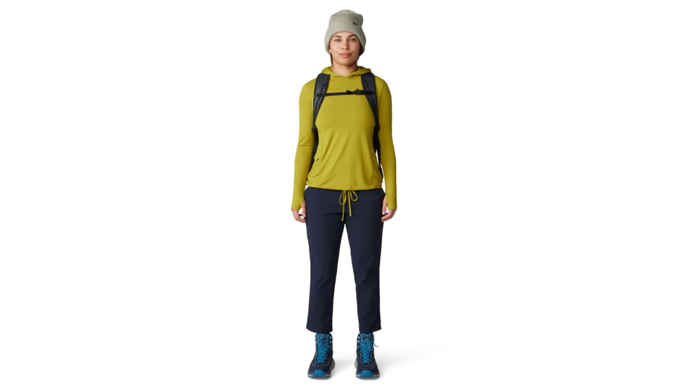 Mountain Hardwear Dynama Crop Pants - Women's, Abyss, SxR, 2095471-439-SxR