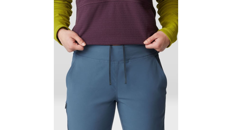 Mountain Hardwear Dynama Crop Pants - Women's, Moon Blue, MxR, 2095471-430-MxR