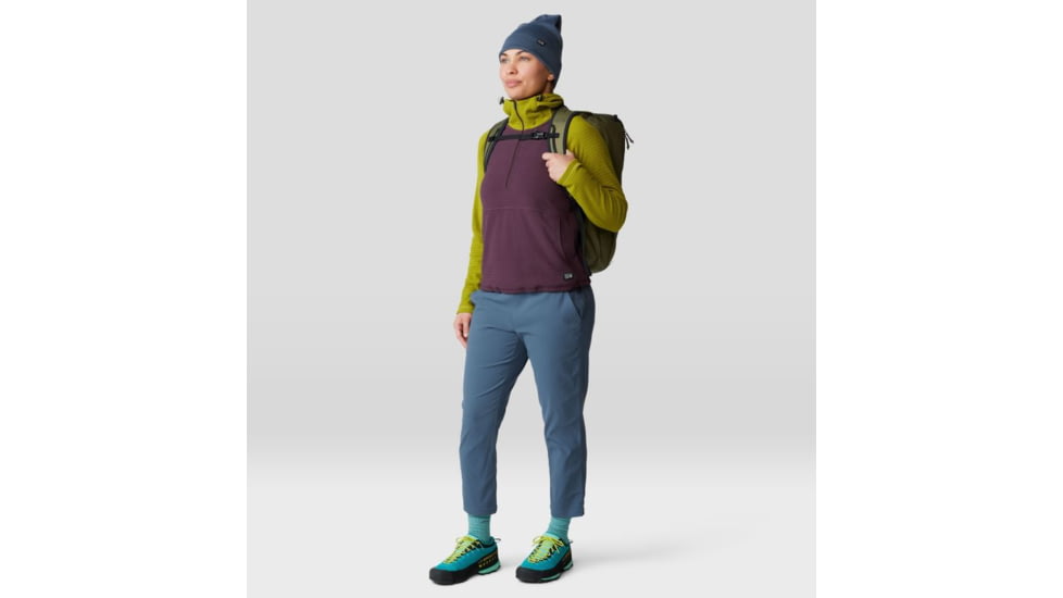 Mountain Hardwear Dynama Crop Pants - Women's, Moon Blue, MxR, 2095471-430-MxR
