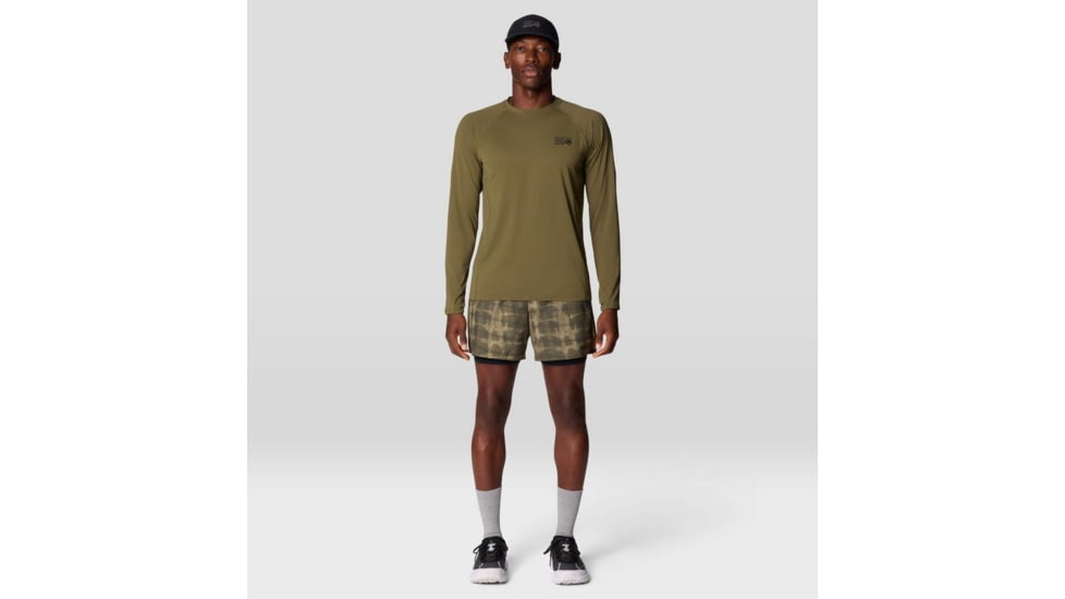 Mountain Hardwear Crater Lake Long Sleeve Tops - Mens