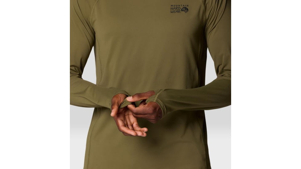Mountain Hardwear Crater Lake Long Sleeve Tops - Mens