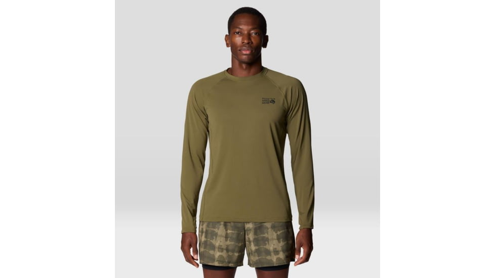 Mountain Hardwear Crater Lake Long Sleeve Tops - Mens