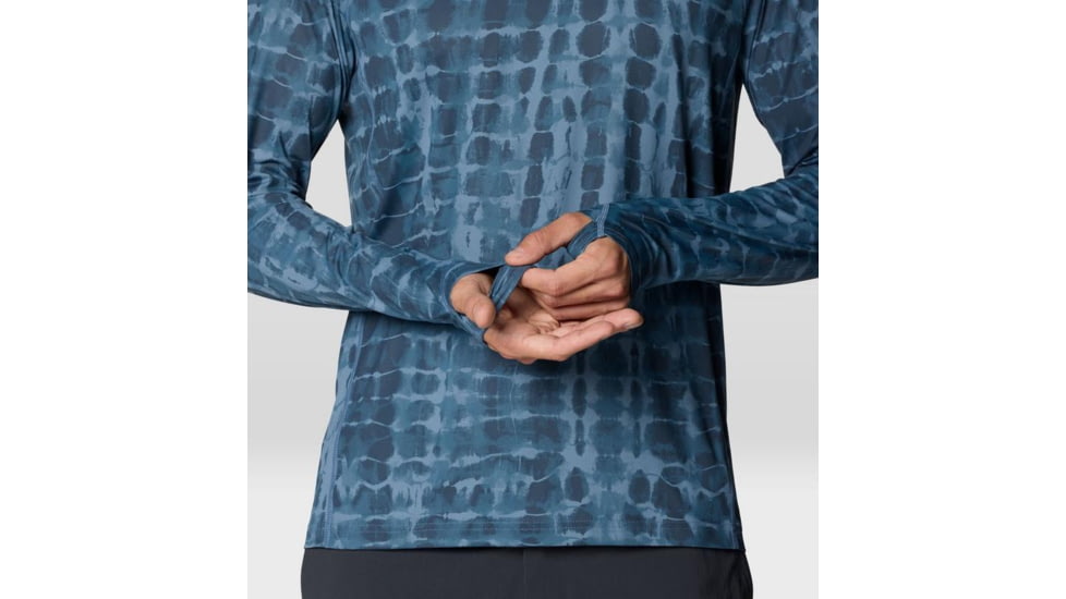 Mountain Hardwear Crater Lake Long Sleeve Tops - Mens