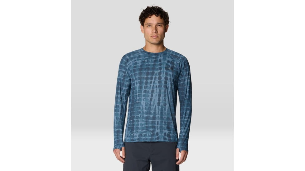 Mountain Hardwear Crater Lake Long Sleeve Tops - Mens