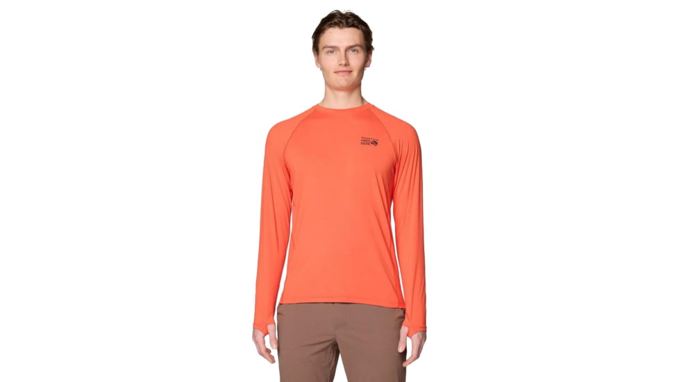 Mountain Hardwear Crater Lake Long Sleeve Tops - Mens