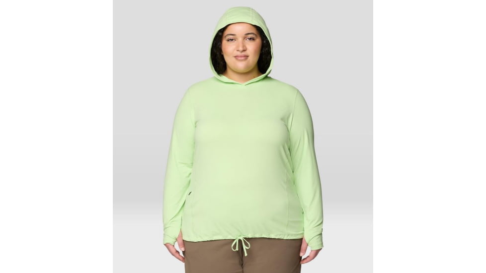 Mountain Hardwear Crater Lake LS Hoody - Womens Extended