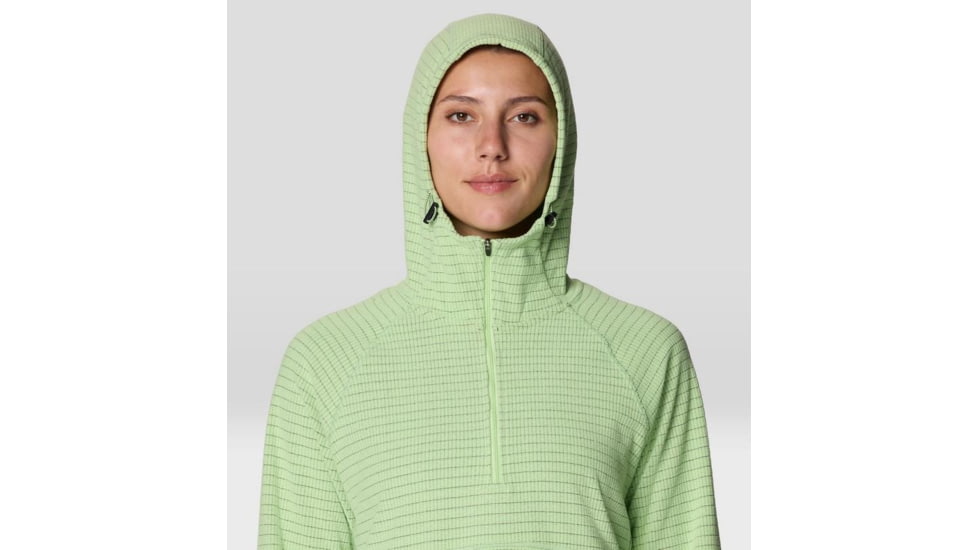 Mountain Hardwear Summit Grid Half Zip Hoody - Womens