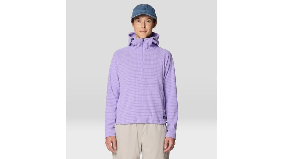 Mountain Hardwear Summit Grid Half Zip Hoody - Womens