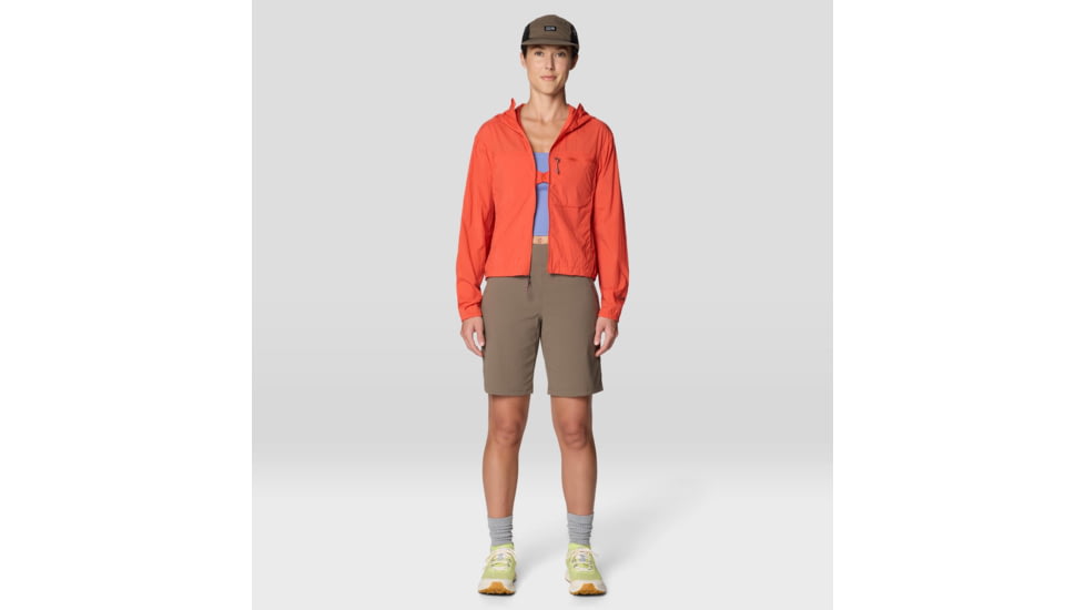 Mountain Hardwear Wind Veil Hooded Jacket - Women's, Aspect, S, 2146771-640-S