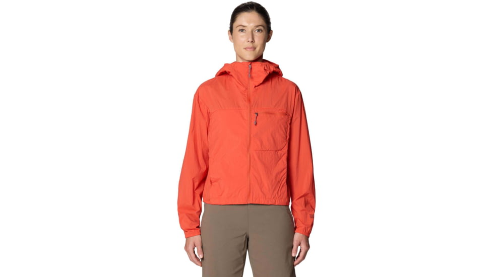 Mountain Hardwear Wind Veil Hooded Jacket - Women's, Aspect, S, 2146771-640-S