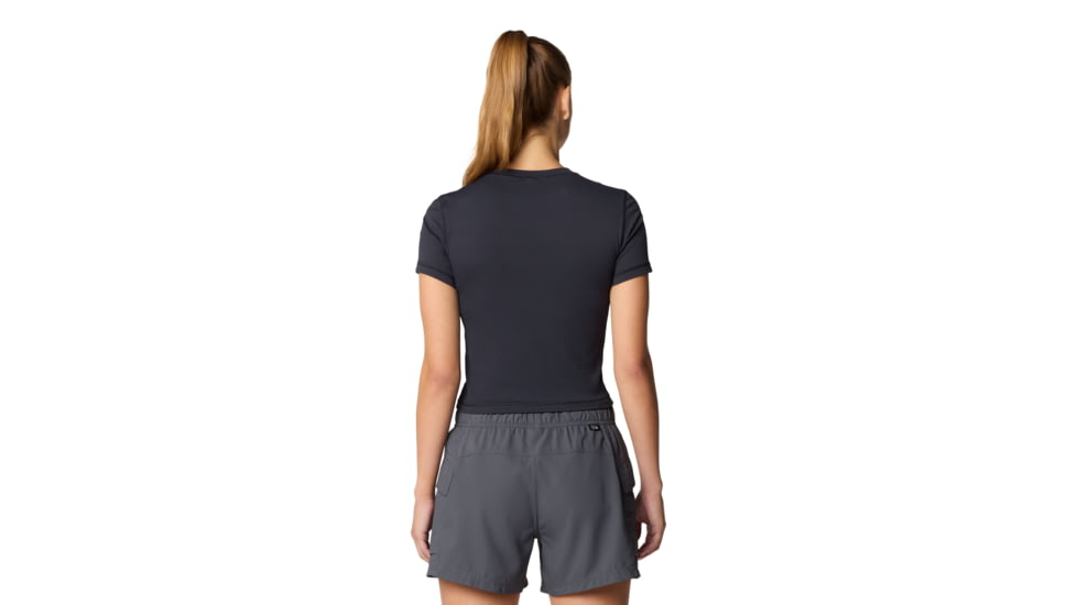 Mountain Hardwear Peak Knit Short Sleeve Shirt - Women's, Black, M, 2113451-010-M