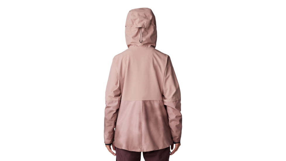 Mountain Hardwear Powder Maven Anorak - Womens, Smoky Quartz, Smoky Quartz Vapors Print, Medium, 2090681642-M