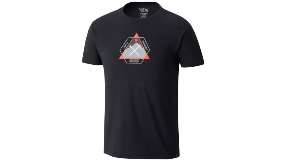 Mountain Hardwear Route Setter Short Sleeve T-Shirt - Men's, Black, XXL 1788681010-XXL