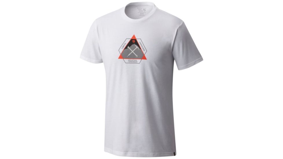 Mountain Hardwear Route Setter Short Sleeve T-Shirt - Men's, White, XL 1788681100-XL