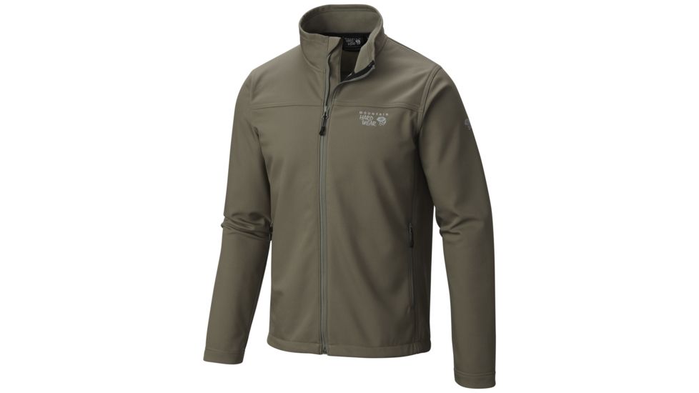 Mountain Hardwear Solamere Jacket - Men's-Stone Green-Large