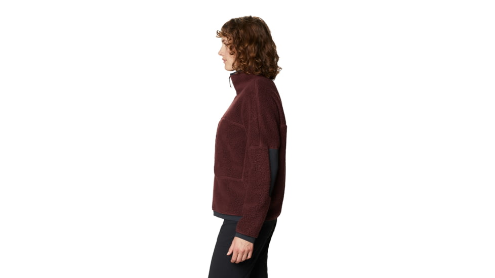 Mountain Hardwear Southpass Fleece Pullover - Women's, Washed Raisin, Extra Small, OL8838629-XS