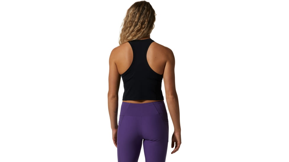 Mountain Hardwear Stretch Tanklette - Womens, Black, Extra Small, 1982631010-XS