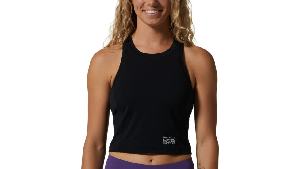 Mountain Hardwear Stretch Tanklette - Womens, Black, Extra Small, 1982631010-XS