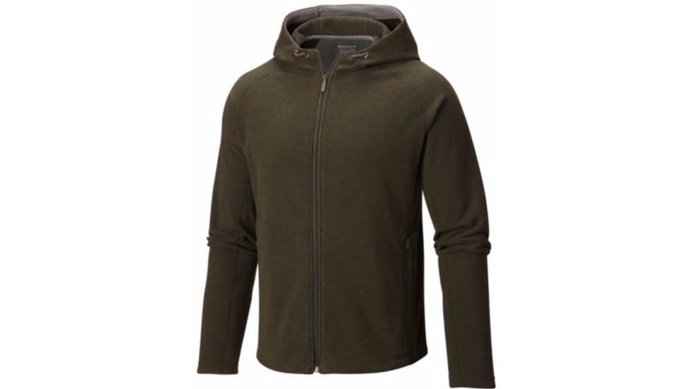 Mountain Hardwear Toasty Twill Full-Zip Hoody - Men's-Greenscape-Large