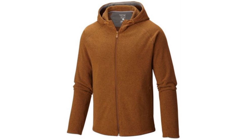 Mountain Hardwear Toasty Twill Full-Zip Hoody - Men's-Golden Brown-Medium