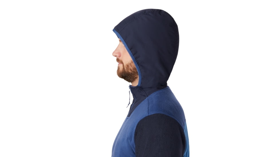 Mountain Hardwear UnClassic Fleece Pullover - Men's, Better Blue, Medium, OM8481452-M