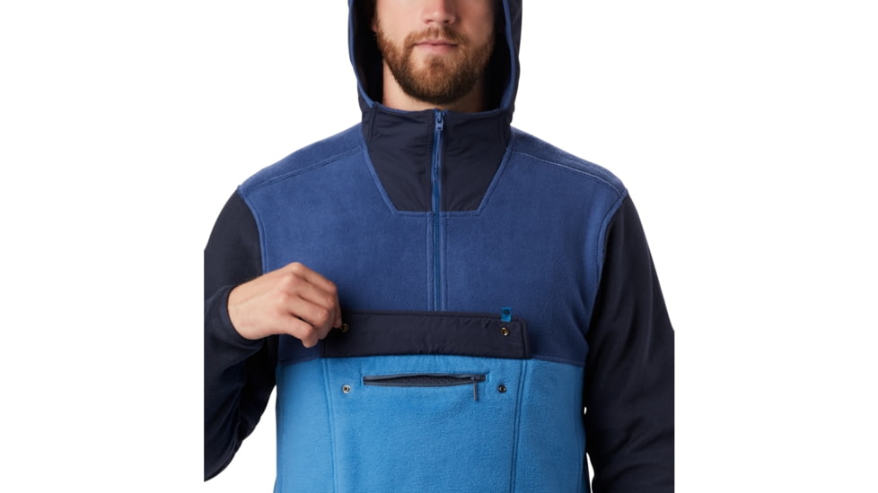 Mountain Hardwear UnClassic Fleece Pullover - Men's, Better Blue, Medium, OM8481452-M