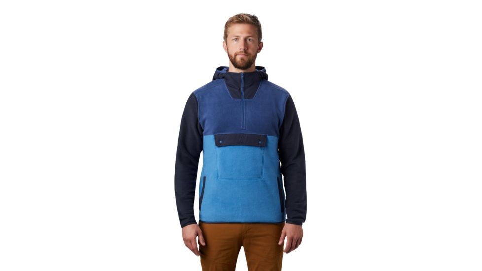Mountain Hardwear UnClassic Fleece Pullover - Men's, Better Blue, Medium, OM8481452-M