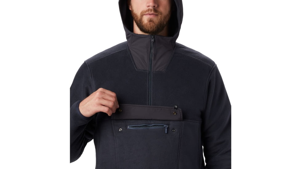 Mountain Hardwear UnClassic Fleece Pullover - Men's, Dark Storm, Large, OM8481004-L