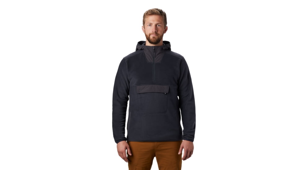Mountain Hardwear UnClassic Fleece Pullover - Men's, Dark Storm, Large, OM8481004-L