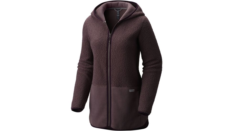 Mountain Hardwear Warmsby Fleece Hooded Parka - Women's-Purple Sage-Small