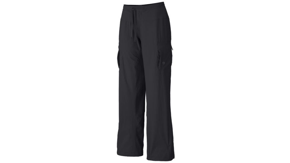 Mountain Hardwear Yuma Pant - Womens-Black-Regular Inseam-6