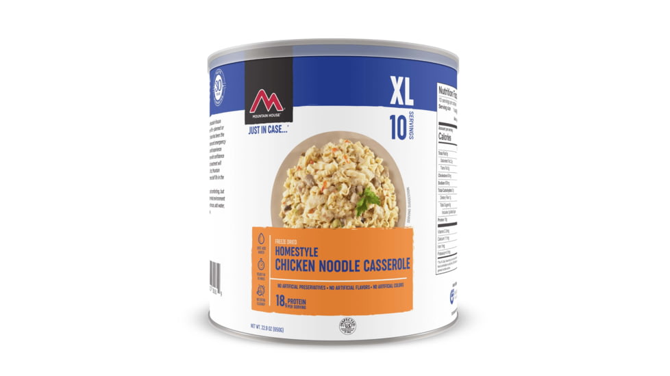 Mountain House Homestyle Chicken Noodle Casserole, 10 Servings, 30161