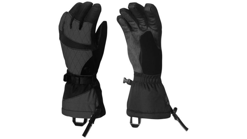 Mountain Hardwear Returnia Glove - Womens-Heather Black-Small 238388