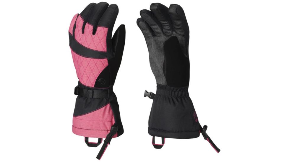 Mountain Hardwear Returnia Glove - Womens-Heather Haute Pink-Small 240357