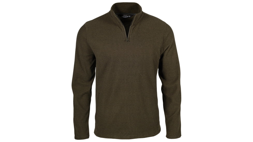 Mountain Khakis Apex QTR Zip Pullover Classic Fit - Mens, Forest Moss, L, M35301FOREST MOSSL