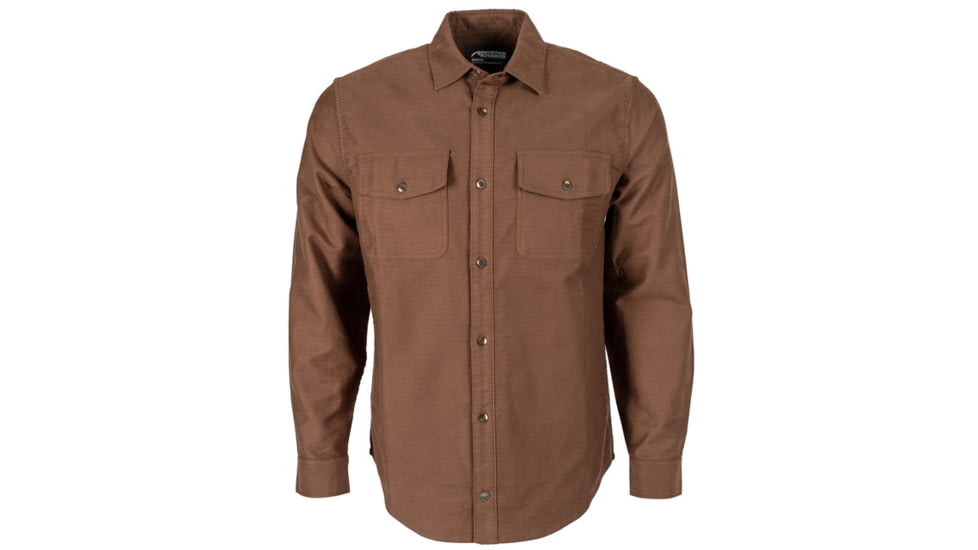 Mountain Khakis Moleskin Shirtjac Relaxed Fit - Mens, Cedar, M, I23201CEDARM