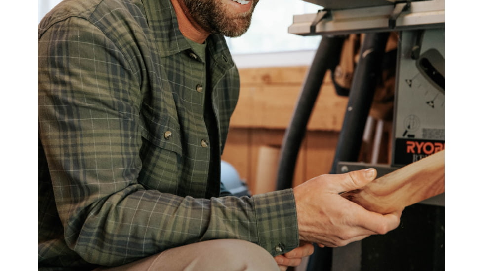 Mountain Khakis Park Flannel Shirt Classic Fit - Mens, Jackson Grey, M, N50021JACKSON GREYM