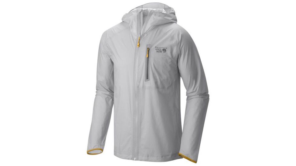 Mountain Hardwear Supercharger Shell M Jac-Grey Ice, Grey Ice, L, 1649751063-L