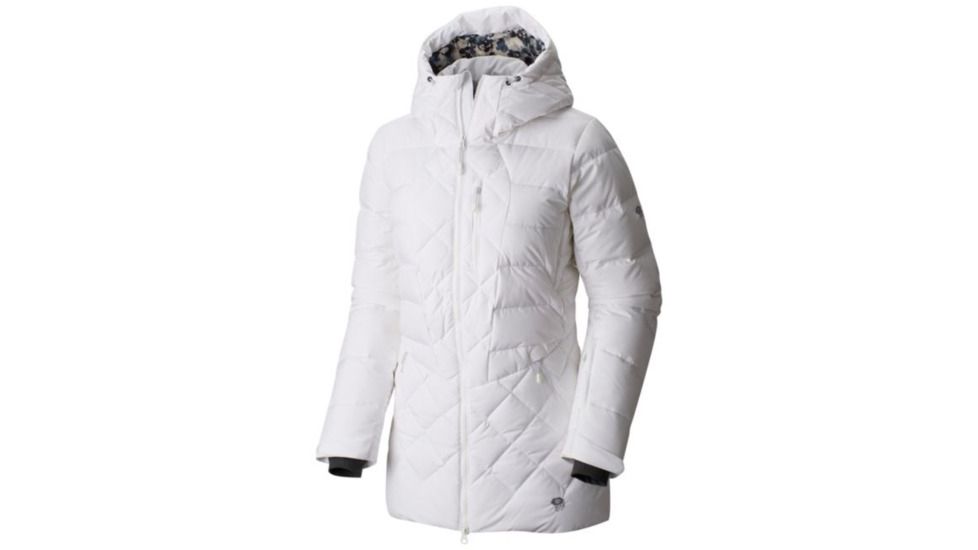 Mountain Hardwear Downhill W Parka-White, Steam, White, Steam, M, 1616771105-M