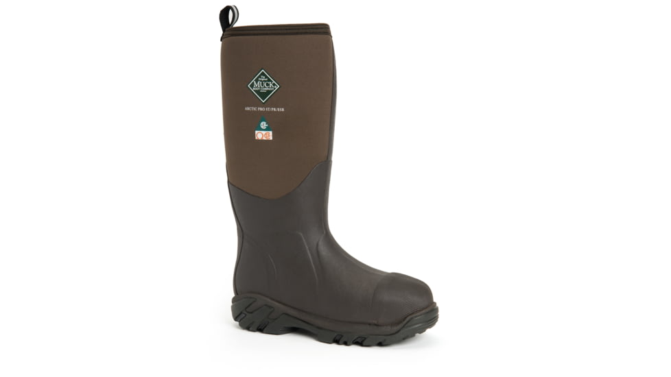 Muck Boots Arctic Pro Steel Toe CSA Winter Boots - Men's, Tan/Bark, 13, ACP-CSA-TN-130
