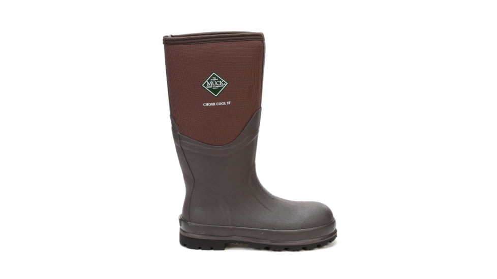 Muck Boots Chore Xpress-Cool Safety Steel Toe Classic Work Boot - Mens, Brown, 11, CSCT-STL-BR-110