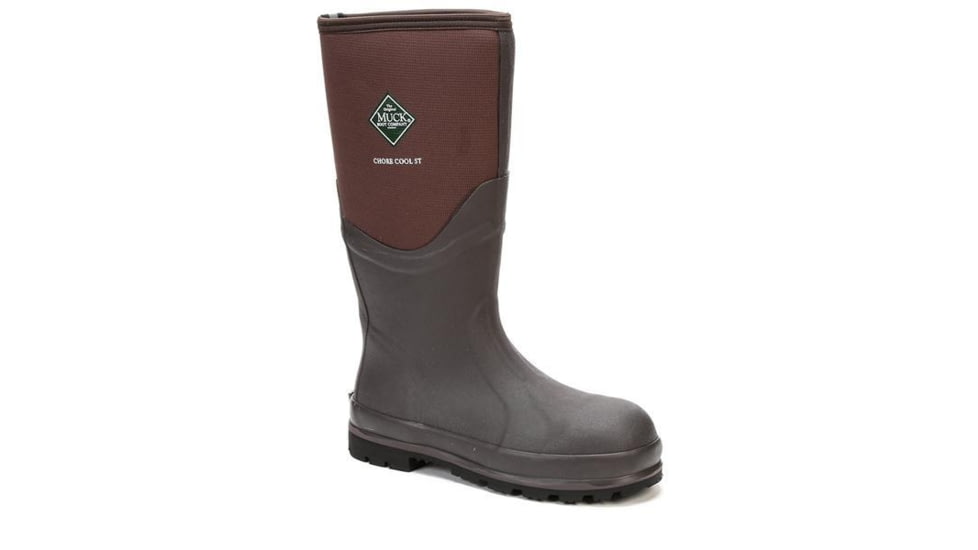 Muck Boots Chore Xpress-Cool Safety Steel Toe Classic Work Boot - Men's, Brown, 11, CSCT-STL-BR-110