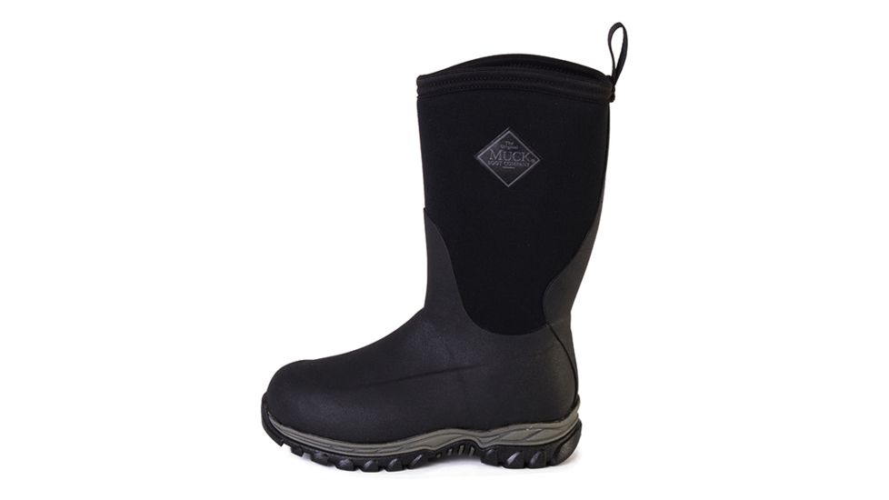 Muck Boots Kids Rugged II Kids Performance Outdoor Sport, Black / Black, 9, RG2001009